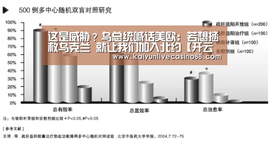 
这是威胁？乌总统喊话美欧：若想拯救乌克兰 就让我们加入北约【开云足球】